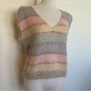 Jeanne Pierre Pastel Sweater Vest